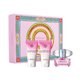 Versace Bright Crystal Dovanų rinkinys, Tualetinis vanduo 50ml + Dušo želė 50ml + Kūno losjonas 50ml