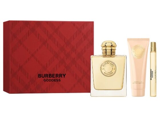 Burberry goddess darčeková sada, eau de parfum 100 ml + eau de parfum 10 ml + bodylotion 75 ml - Burberry Goddess Darčeková sada, eau de parfum 100 ml + eau de parfum 10 ml + bodylotion 75 ml