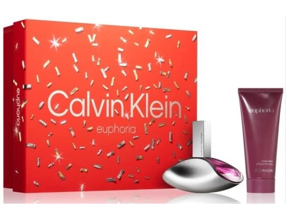 Calvin klein euphoria woman darčeková sada, parfémovaná voda 100ml + telové mlieko 100ml - Calvin Klein Euphoria Woman Darčeková sada, parfémovaná voda 100ml + telové mlieko 100ml