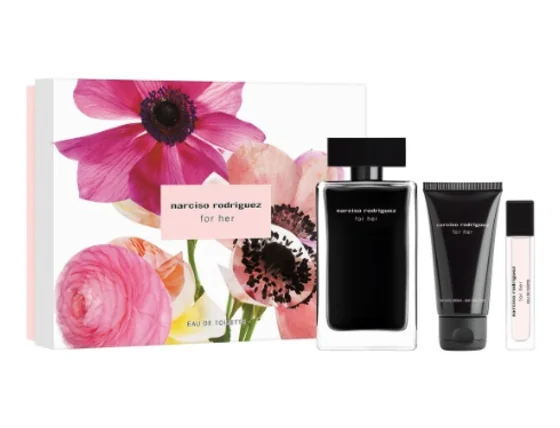 Narciso rodriguez narciso rodriguez for her darčeková sada, toaletná voda 100ml + toaletná voda 10ml + telové mlieko 50ml - Narciso Rodriguez Narciso Rodriguez for Her Darčeková sada, toaletná voda 100ml + toaletná voda 10ml + telové mlieko 50ml