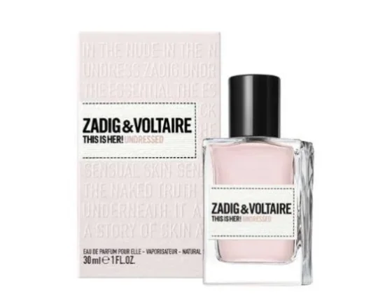 Zadig&voltaire this is her! undressed parfémovaná voda 30ml - Zadig&Voltaire This Is Her! Undressed Parfémovaná voda 30ml